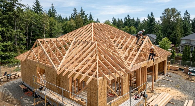Roof Trusses Installation in Wilmington, NC